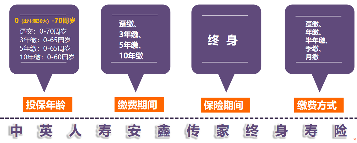 中英人寿安鑫传家增额终身寿险